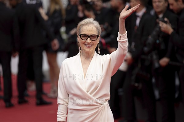 Cannes, France, 14 May 2024: Meryl Streep during the opening of the 77th Cannes International Film