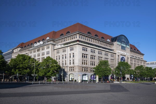 Luxury department stores' KaDeWe, Kaufhaus des Westens, Tauentzienstrasse, Berlin, Germany, Europe