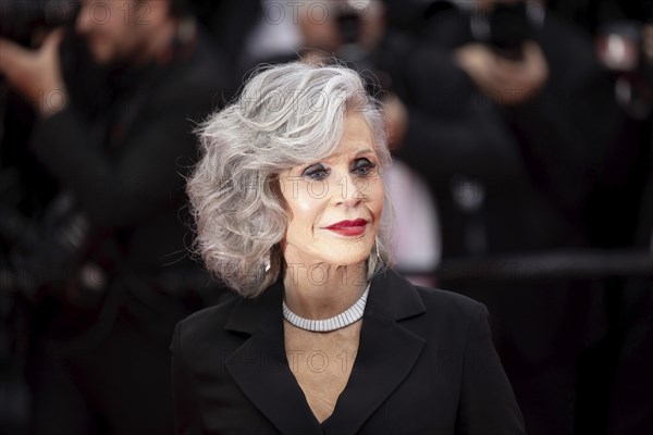 Cannes, France, 14 May 2024: Jane Fonda during the opening of the 77th Cannes International Film