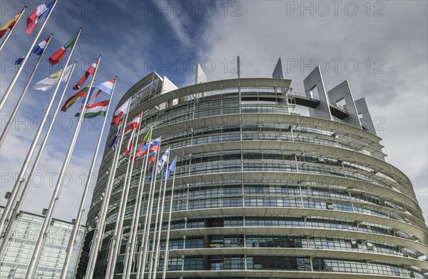 European Parliament, 1 All. du Printemps, Strasbourg, Departement Bas-Rhin, France, Europe