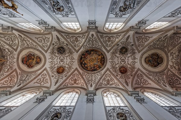 Ceiling frescoes, Parish Church of the Assumption of the Virgin Mary, 14 Landsberg am Lech, Upper