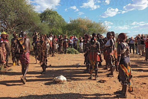 South Ethiopia, Omo region, among the Hamar tribe, Hamer, Hamma, Hammer, Amar or Amer, family