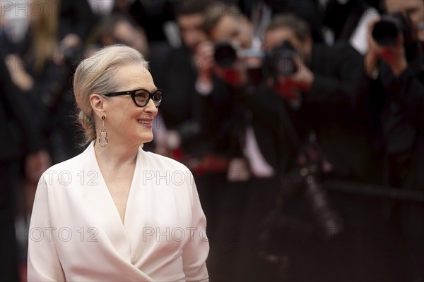 Cannes, France, 14 May 2024: Meryl Streep during the opening of the 77th Cannes International Film