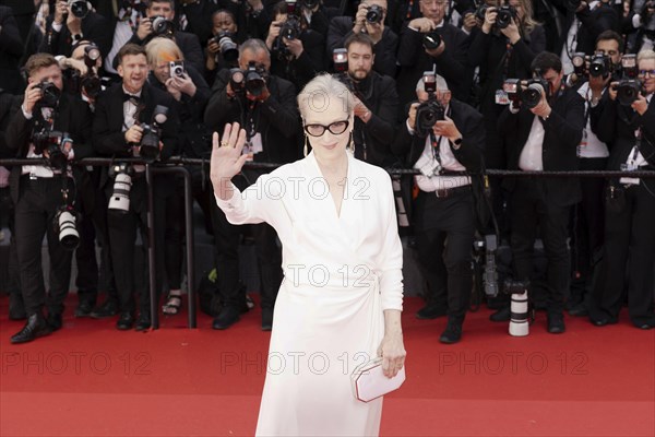 Cannes, France, 14 May 2024: Meryl Streep during the opening of the 77th Cannes International Film