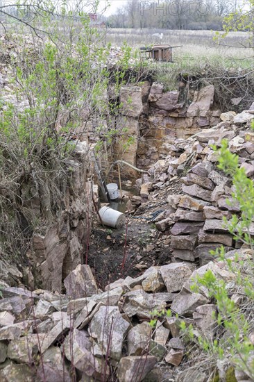 Pipestone, Minnesota, An active quarry at Pipestone National Monument. Native Americans have