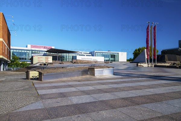 Kulturforum Berlin with forecourt, Picture Gallery, Museum of Prints and Drawings, Museum of