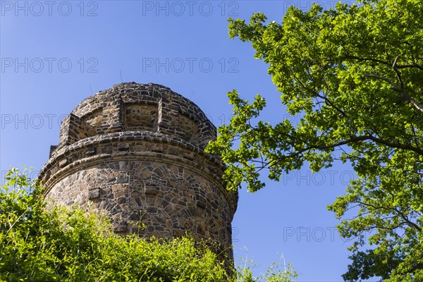 Winery at the Goldener Wagen. The Bismarck Tower in Radebeul, also known as the Bismarck Column, is