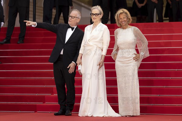 Cannes, France, 14 May 2024: Meryl Streep during the opening of the 77th Cannes International Film