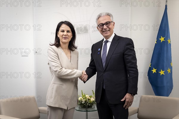 Annalena Baerbock (Alliance 90/The Greens), Federal Foreign Minister, photographed during a meeting