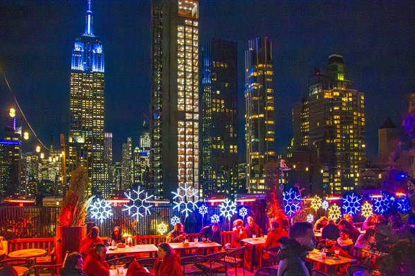 The Edge is the name of New York's highest viewing platform on the skyscraper at 30 Hudson Yards,