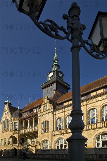 Town Hall, Bueckeburg, Lower Saxony, Germany, Europe