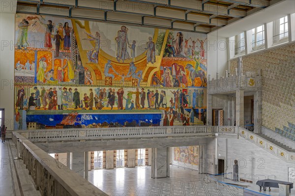 City Hall Inside Oslo Norway