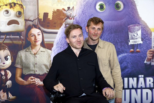 Samuel Koch and brother Jonathan Koch at the special screening of IF: IMAGINARY FRIENDS at the