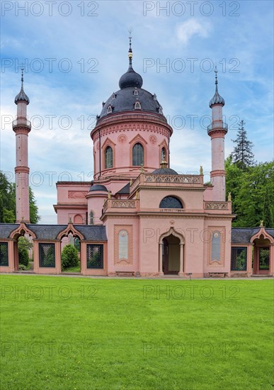 Garden Mosque by Nicolas de Pigage, Schwetzingen Palace Gardens, Schwetzingen, Baden-Wuerttemberg,