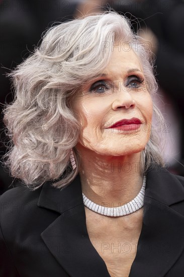 Cannes, France, 14 May 2024: Jane Fonda during the opening of the 77th Cannes International Film