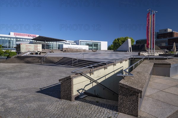 Kulturforum Berlin with forecourt, Picture Gallery, Museum of Prints and Drawings, Museum of
