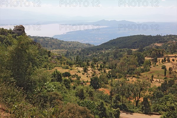 Southern Ethiopia, Landscape near Awassa, Ethiopia, Africa