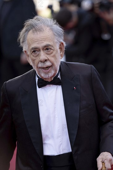 Cannes, France, 16.5.2024: Francis Ford Coppola at the premiere of Megalopolis on the red carpet of