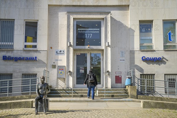 Buergeramt, Rathaus Wilmersdorf, Hohenzollerndamm 177, Wilmersdorf, Berlin, Germany, Europe