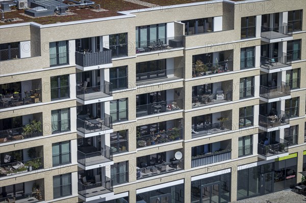 New-build flats in Berlin, Heidestrasse (photo for editorial use only, no property release