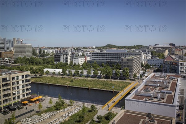 View of Berlin, with the Bundeswehr hospital in the background (photo for editorial use only, no