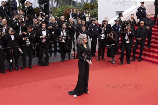 Cannes, France, 14 May 2024: Jane Fonda during the opening of the 77th Cannes International Film
