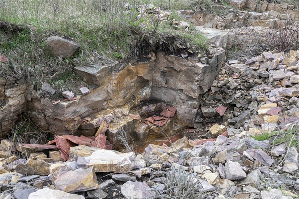 Pipestone, Minnesota, An active quarry at Pipestone National Monument. Native Americans have