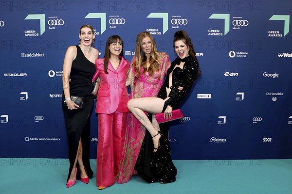 Rebecca Kurnikova, Claire Oelkers, Nina Eichinger and Klaudia Giez at the presentation of the 17th