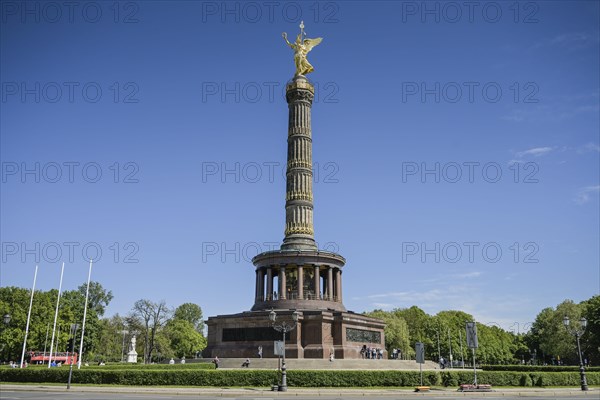 Victory Column, Grosser Stern, Tiergarten, Mitte, Berlin, Germany, Europe