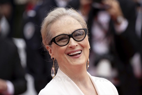 Cannes, France, 14 May 2024: Meryl Streep during the opening of the 77th Cannes International Film