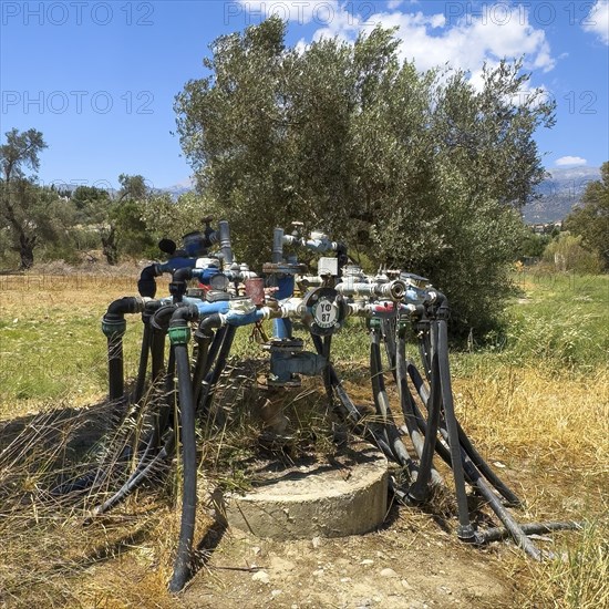 Irrigation irrigation distributor irrigation system water supply with high water consumption of for