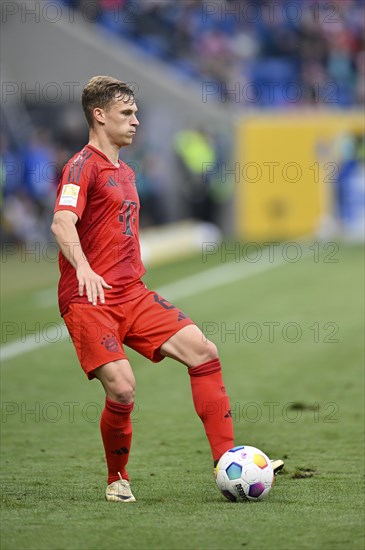 Joshua Kimmich FC Bayern Muenchen FCB (06) Action on the ball, PreZero Arena, Sinsheim,