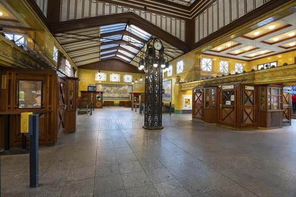 Interior view, railway station, Wittenbergplatz, Schoeneberg, Berlin, Germany, Europe