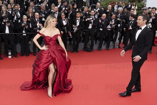 Cannes, France, 14 May 2024: Heidi Klum during the opening of the 77th Cannes International Film