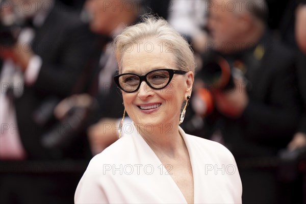 Cannes, France, 14 May 2024: Meryl Streep during the opening of the 77th Cannes International Film