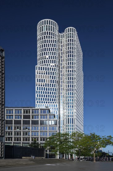 Upper West tower block, Zoologischer Garten underground station, Berlin, Germany, Europe