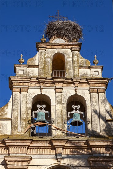 Church in the old town centre of Arcos, Andalusia, Spain, Europe