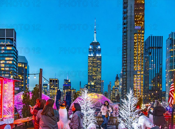The Edge is the name of New York's highest viewing platform on the skyscraper at 30 Hudson Yards,
