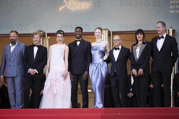 Cannes, France, 17.5.2024: Yorgos Lanthimos, Jesse Plemons, Margaret Qualley, Mamoudou Athie,