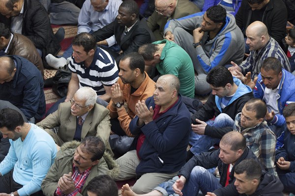 Muslims in Berlin gathered for prayer on 1 May 2015 at the Dar Assalam Mosque, Neukoelln Meeting