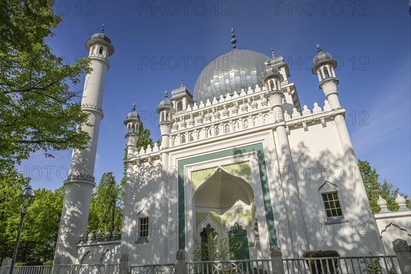 Minaret, Mosque, Brienner Strasse, Wilmersdorf, Berlin, Germany, Europe