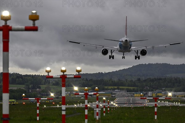 Aircraft Chair Airlines, Airbus A319-100, HB-JOJ, Zurich Kloten, Switzerland, Europe