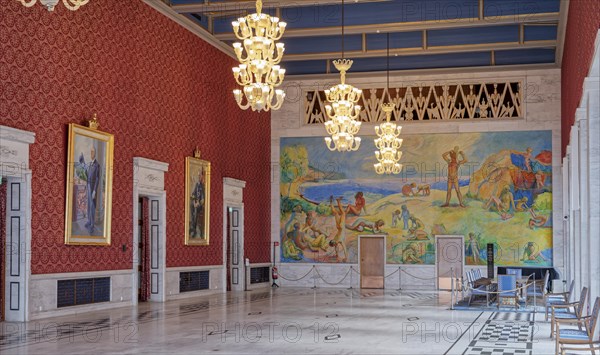 City Hall Inside Oslo Norway