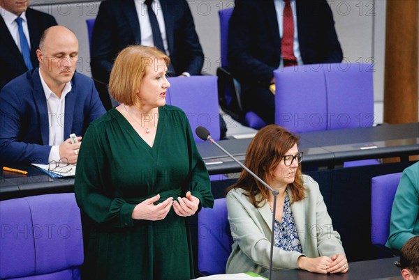 Lisa Paus, Federal Minister for Family Affairs, Senior Citizens, Women and Youth, recorded during