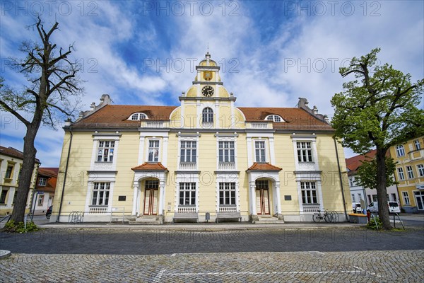 Town Hall Fuerstenberg Oder, Eisenhuettenstadt, Brandenburg, Germany, Europe