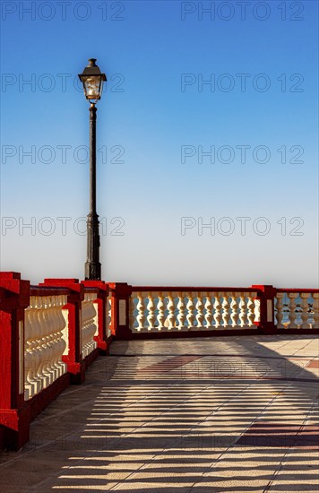 Seafront promenade in Chipiona, Andalusia, Spain, Europe