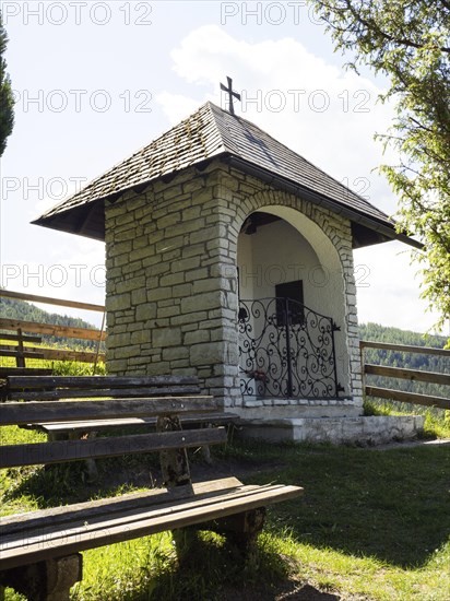 Stalingrad Chapel, near Aigen im Ennstal, Styria, Austria, Europe