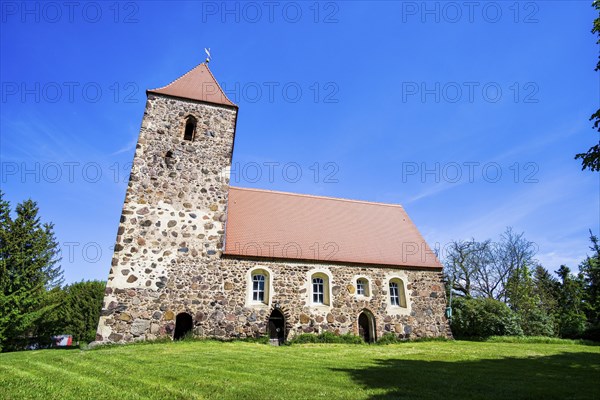 Drahnsdorf village church, Dahme-Spreewald, Brandenburg, Germany, Europe