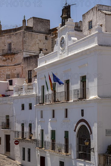 Vejer town hall, Andalusia, Spain, Europe