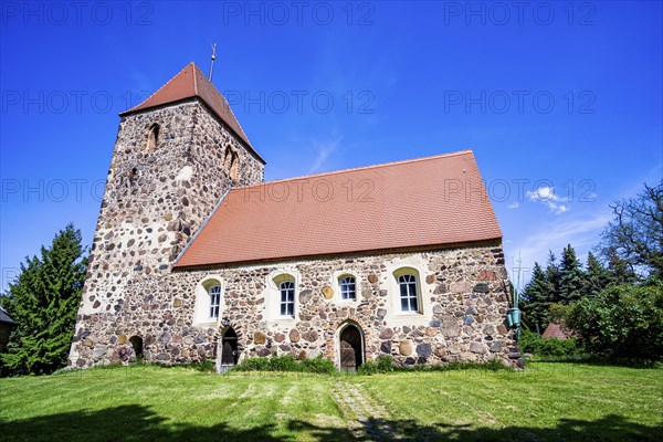 Drahnsdorf village church, Dahme-Spreewald, Brandenburg, Germany, Europe